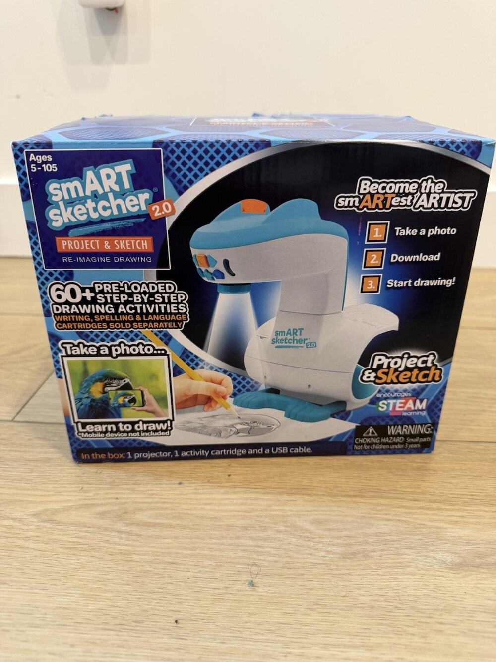 Flycatcher Smart Sketcher 2.0 Project & Sketch, New Sealed, Drawing And Tracing